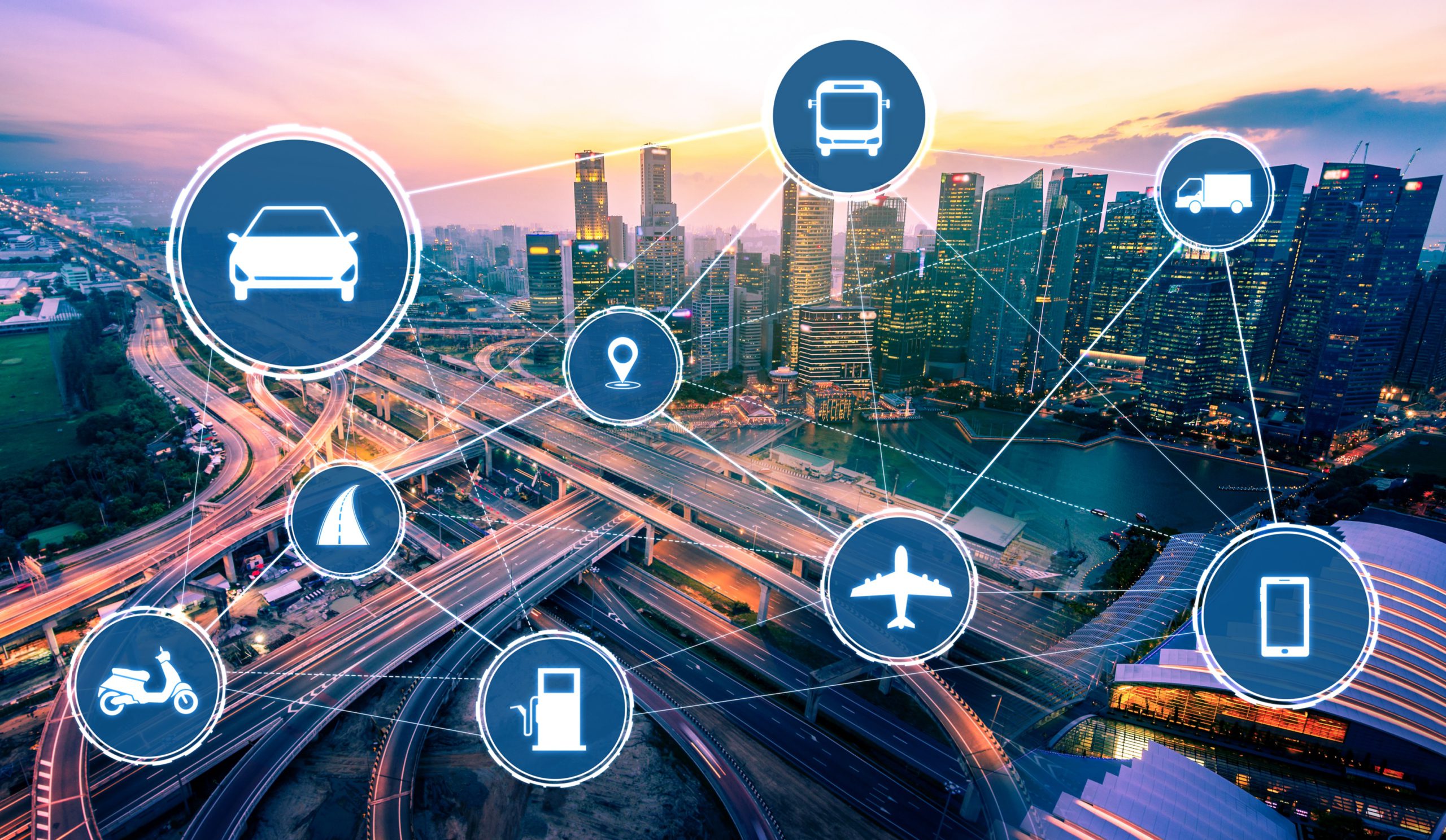 Smart transport technology concept for future car traffic on road keynote-speaker-mobility-mobilität-der-zukunft